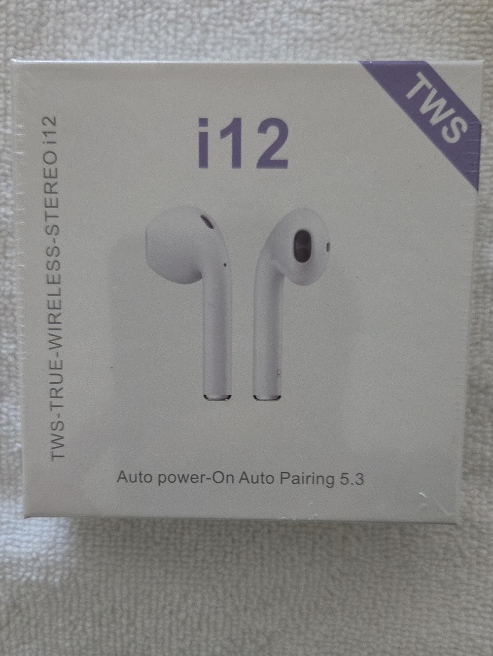12 True Wireless Earbuds - White